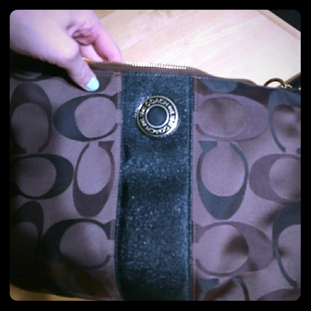 Authentic Coach Purse w/ Coach #